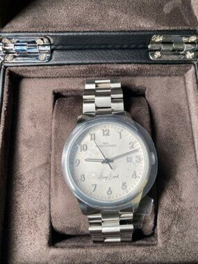 EPOS 3366 Small seconds Silver Dial Hand Winding Men's Watch_